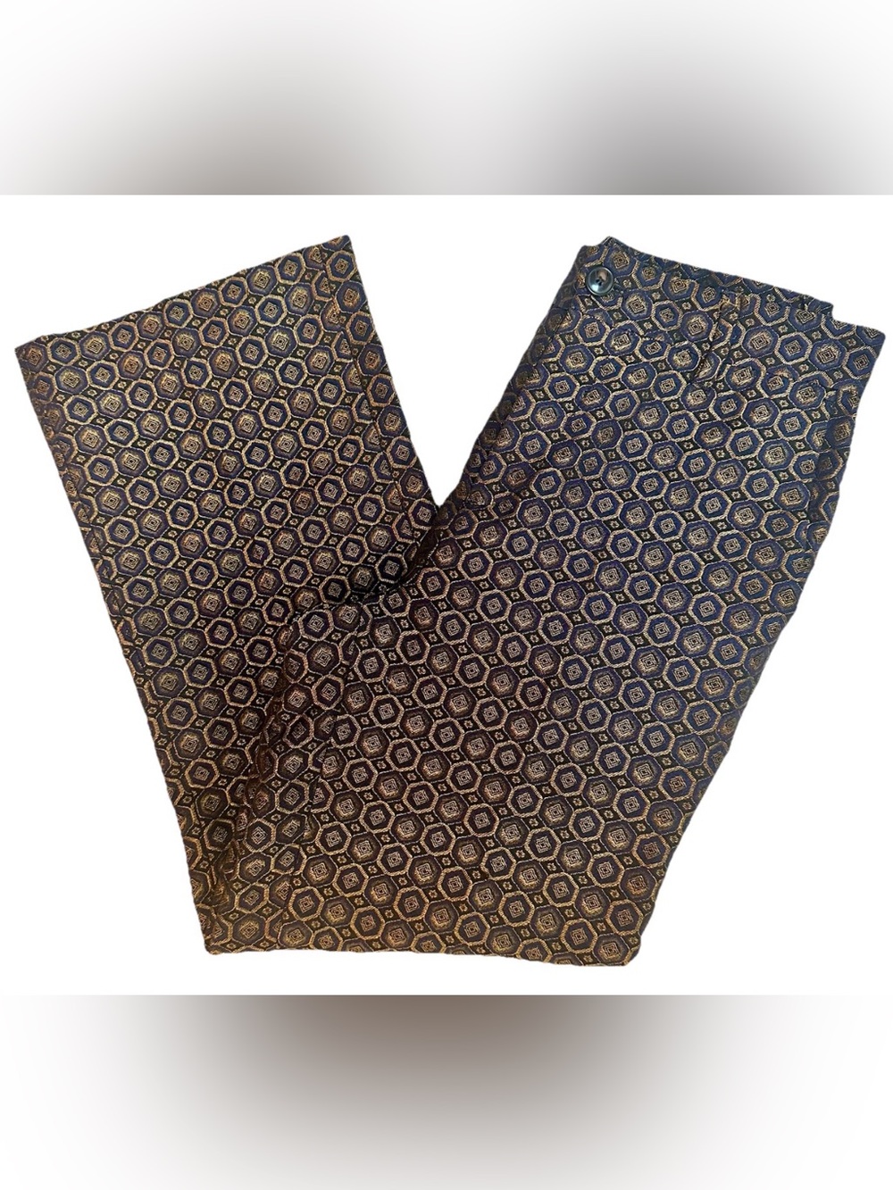 CLOSED Daph Geometric Print Pants 25 European Refined Aesthetic Luxury NWOT